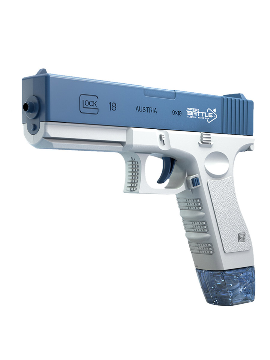 Водяной пистолет Глок синий, 21 см.