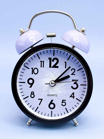 Часы-будильник "Multicolor", фиолетиовый