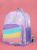 Рюкзак пиксельный Rainbow Futuristic Kids School Bag U21-001 фиолетовый