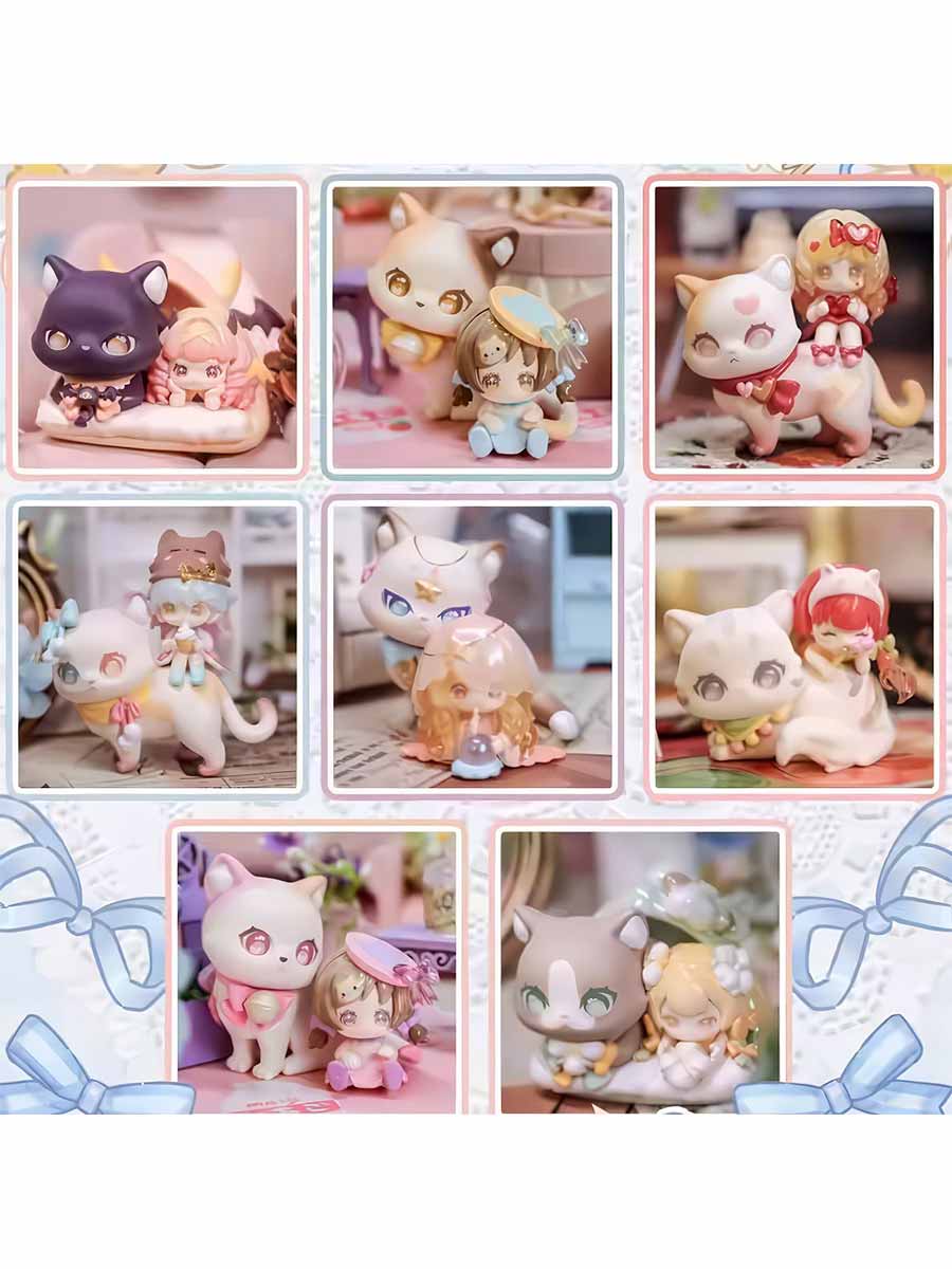 Фигурка КОШКА МОНИ: Котик с тобой CAT MONI в сюрприз-боксе 8см, 1шт.