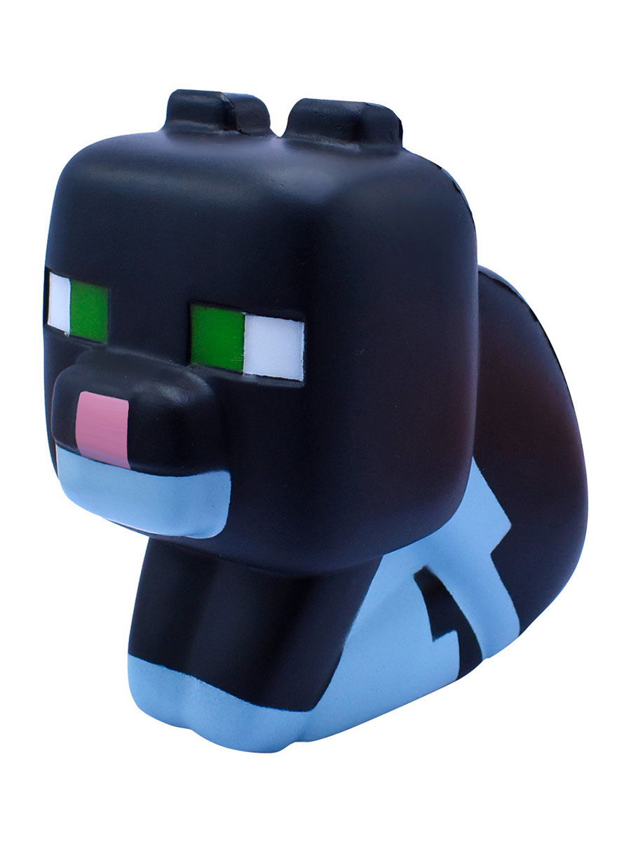 Сквиш, игрушка антистресс Майнкрафт Кот в смокинге Minecraft Mega 13 см.