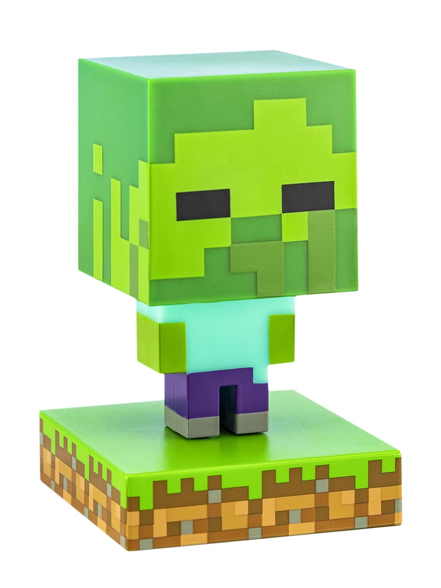Светильник Майнкрафт Зомби (Minecraft Zombie)