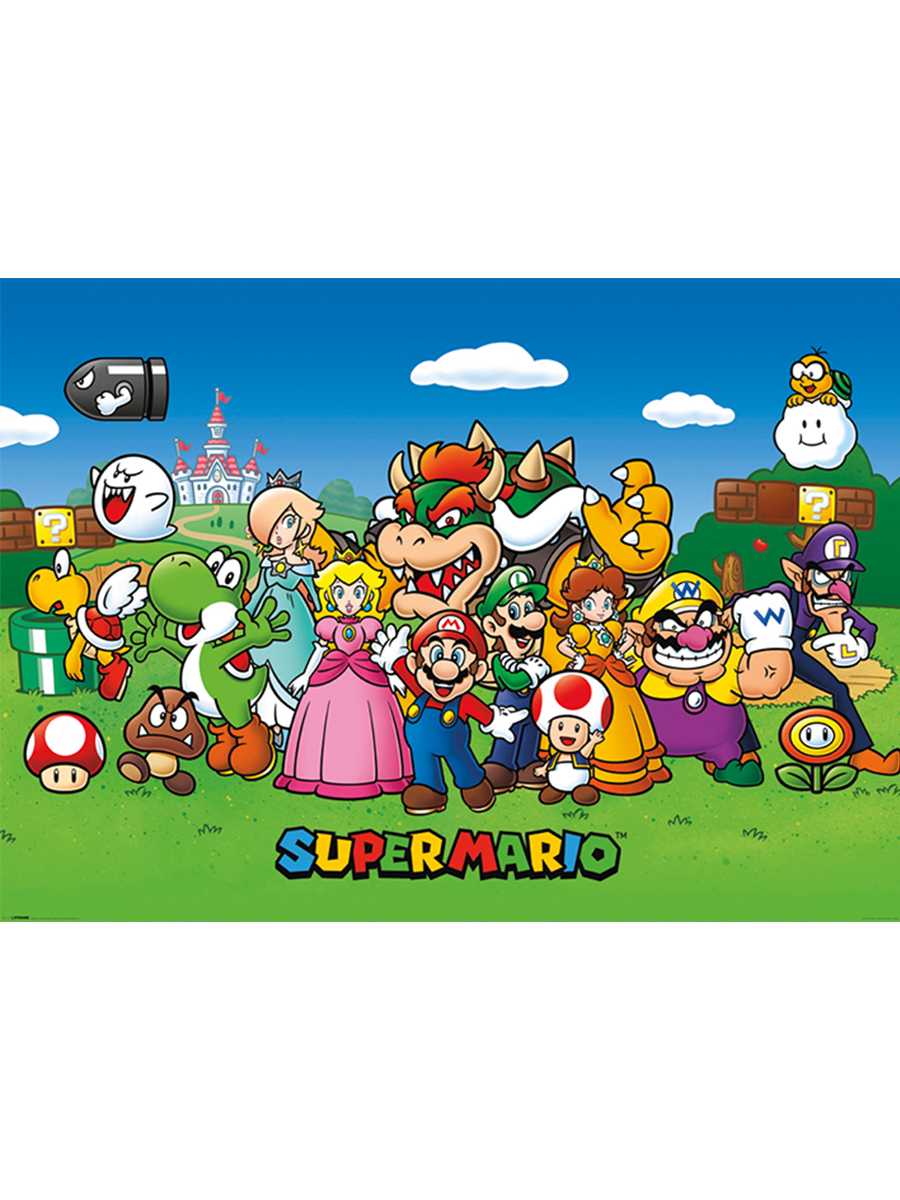 Постер Giant Pyramid: Nintendo: Super Mario (Animated)