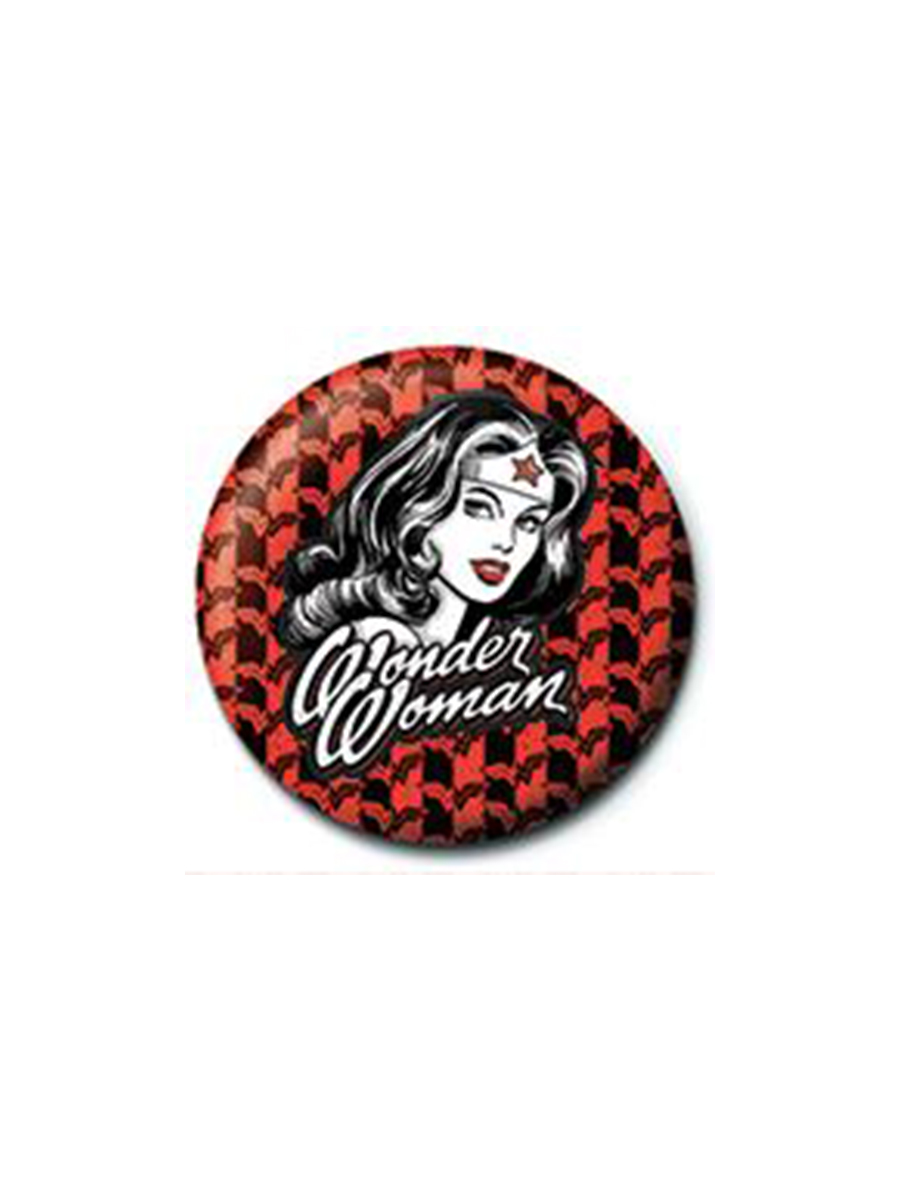Значок Wonder Woman (Red)