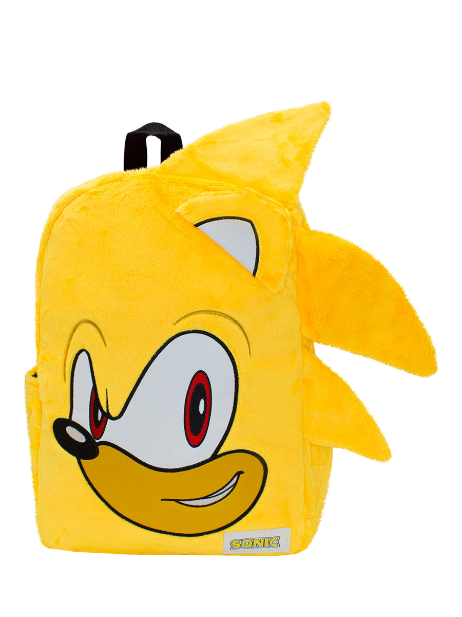 Рюкзак школьный Sonic Супер Соник асимметричный желтый