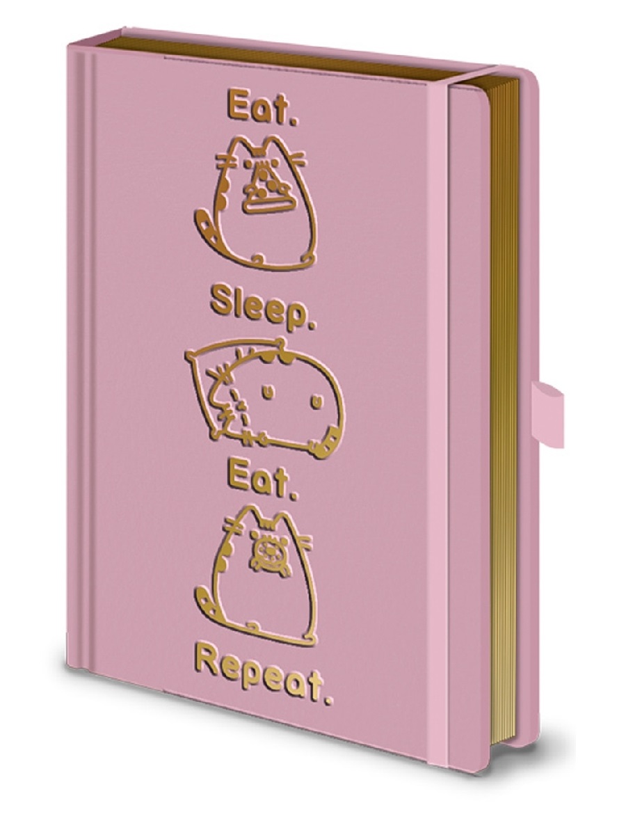 Записная книжка Pusheen (Eat. Sleep. Eat. Repeat.) Premium A5