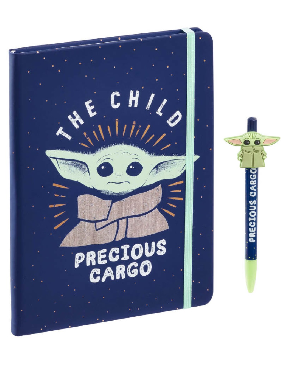 Записная книжка Funko Star Wars Mandalorian:The Child: Notebook & Pen: Precious Car