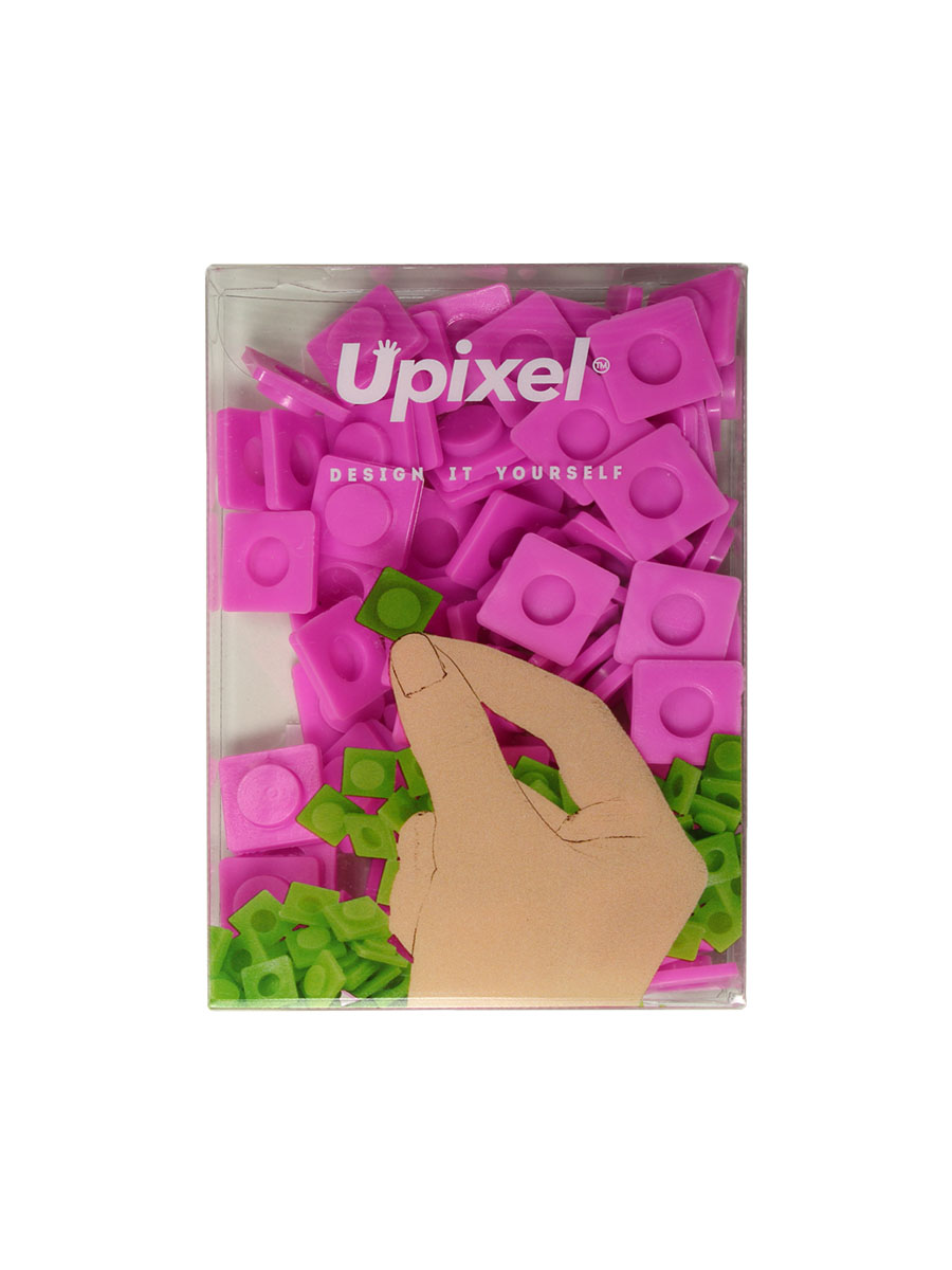 Пиксельные фишки Большие WY-P001 Фуксия