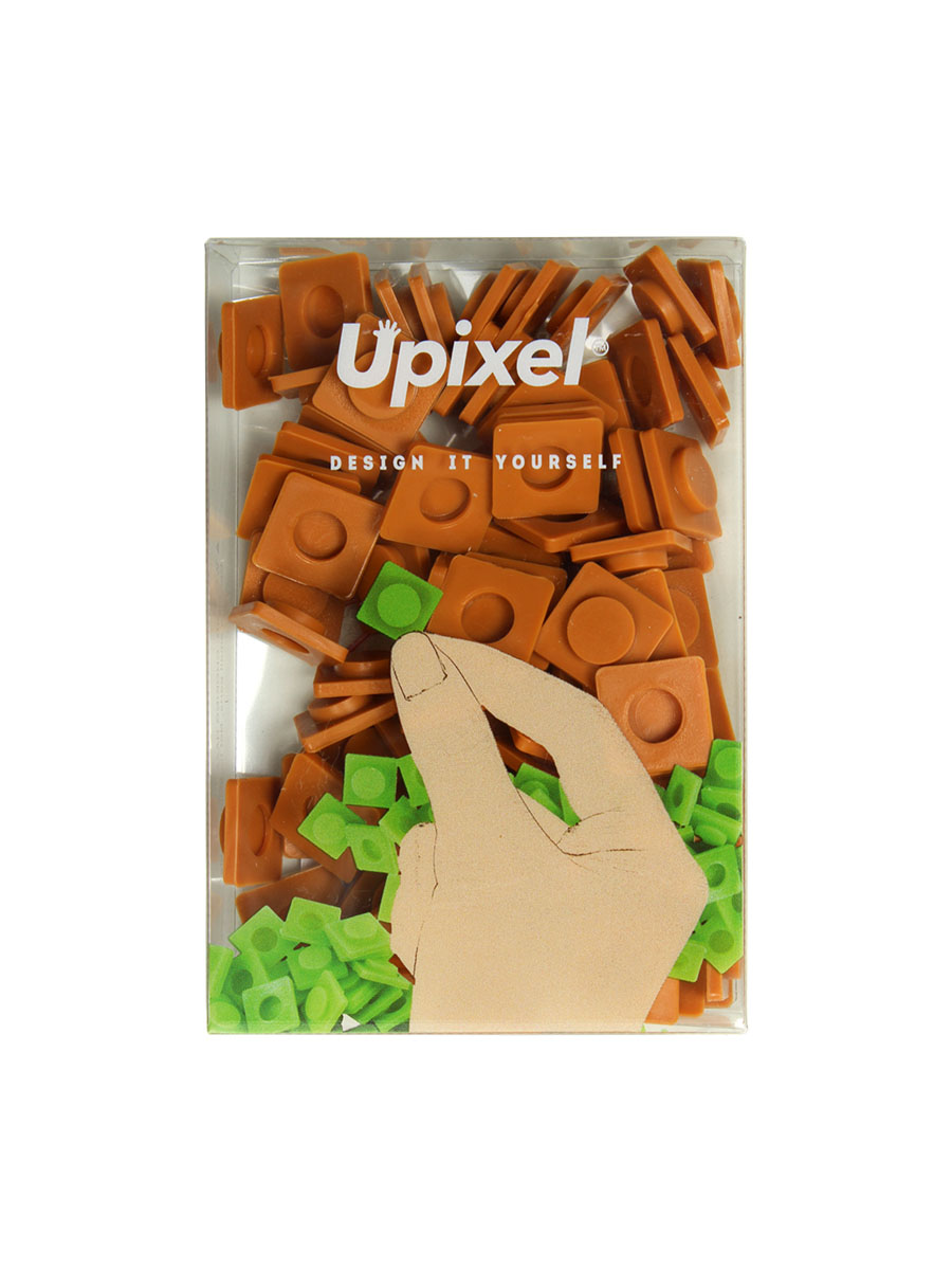 Пиксельные фишки Большие WY-P001 Светлый кофейный
