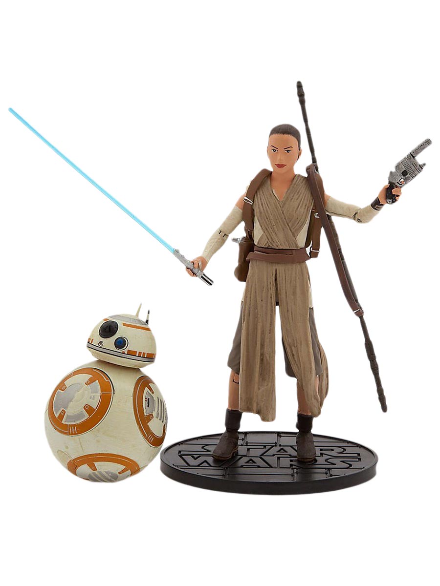 Фигурка Звёздные войны Star Wars Elite series Rey and BB-8 металл 16см