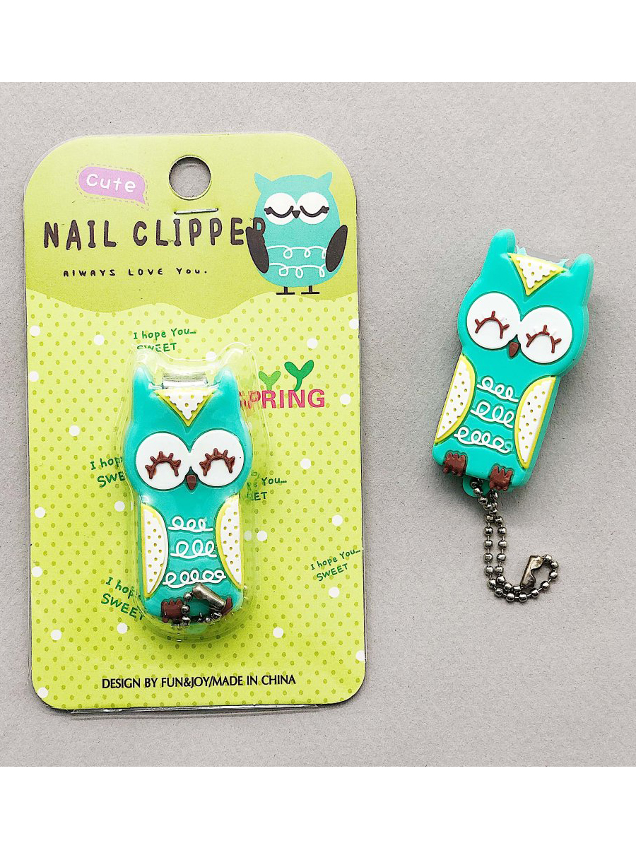 Маникюрный инструмент "OWL", green