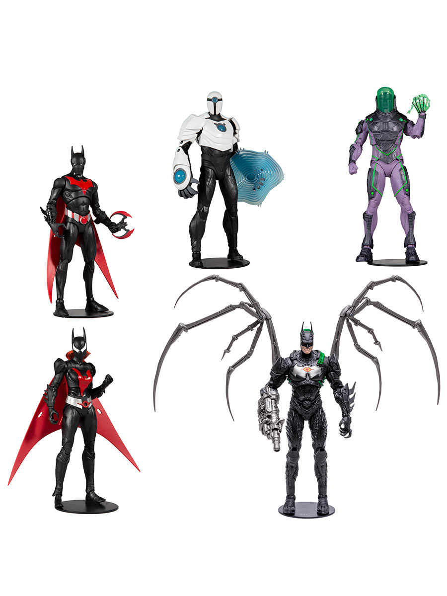 Набор из 5 фигурок Batman Beyond 18-24 см.