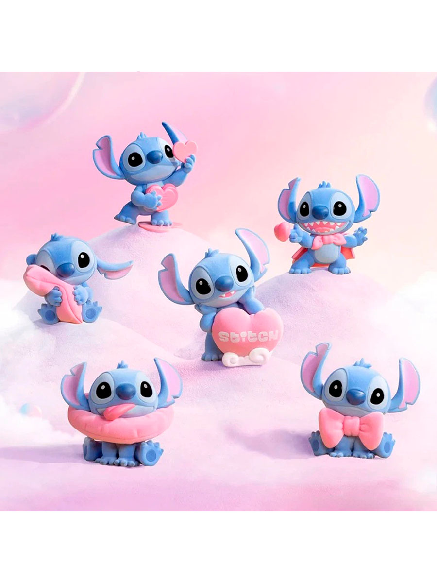 Фигурка Stitch Стич Сладкий розовый в сюрприз-боксе 10см, 1 шт.