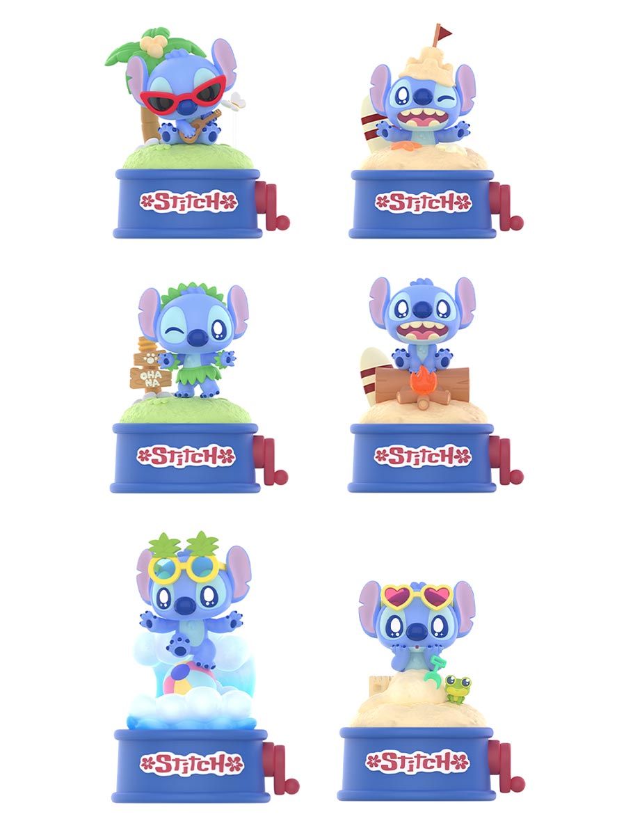 Фигурка Stitch Очаровательный остров Стича в сюрприз-боксе 10-12см, 1шт.