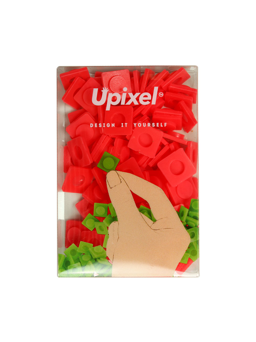 Пиксельные фишки Большие WY-P001 Красный