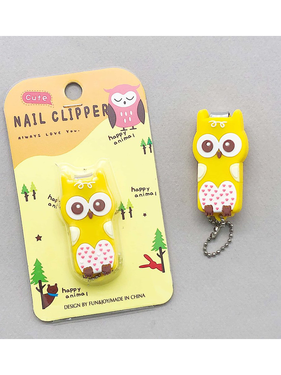 Маникюрный инструмент "OWL", yellow