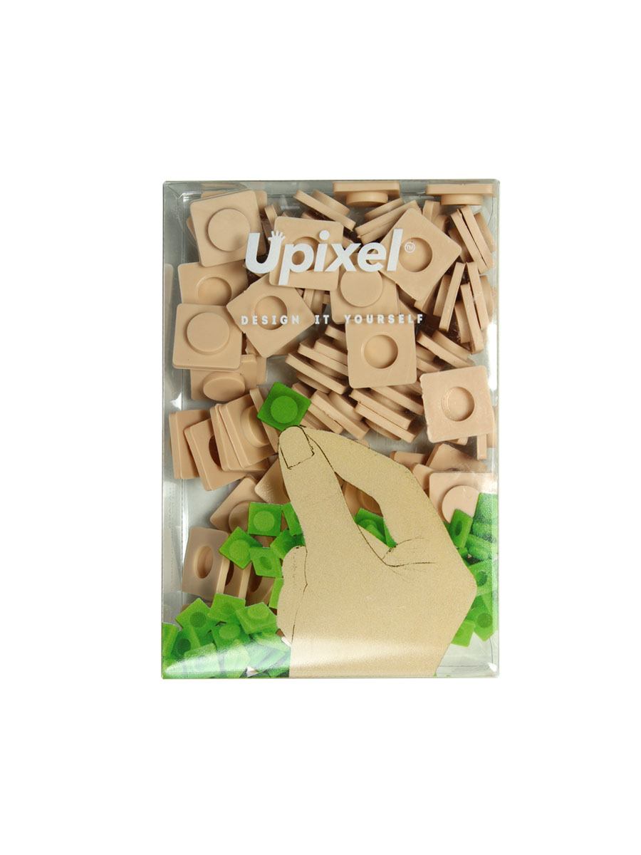 Пиксельные фишки Большие WY-P001 Бежевый