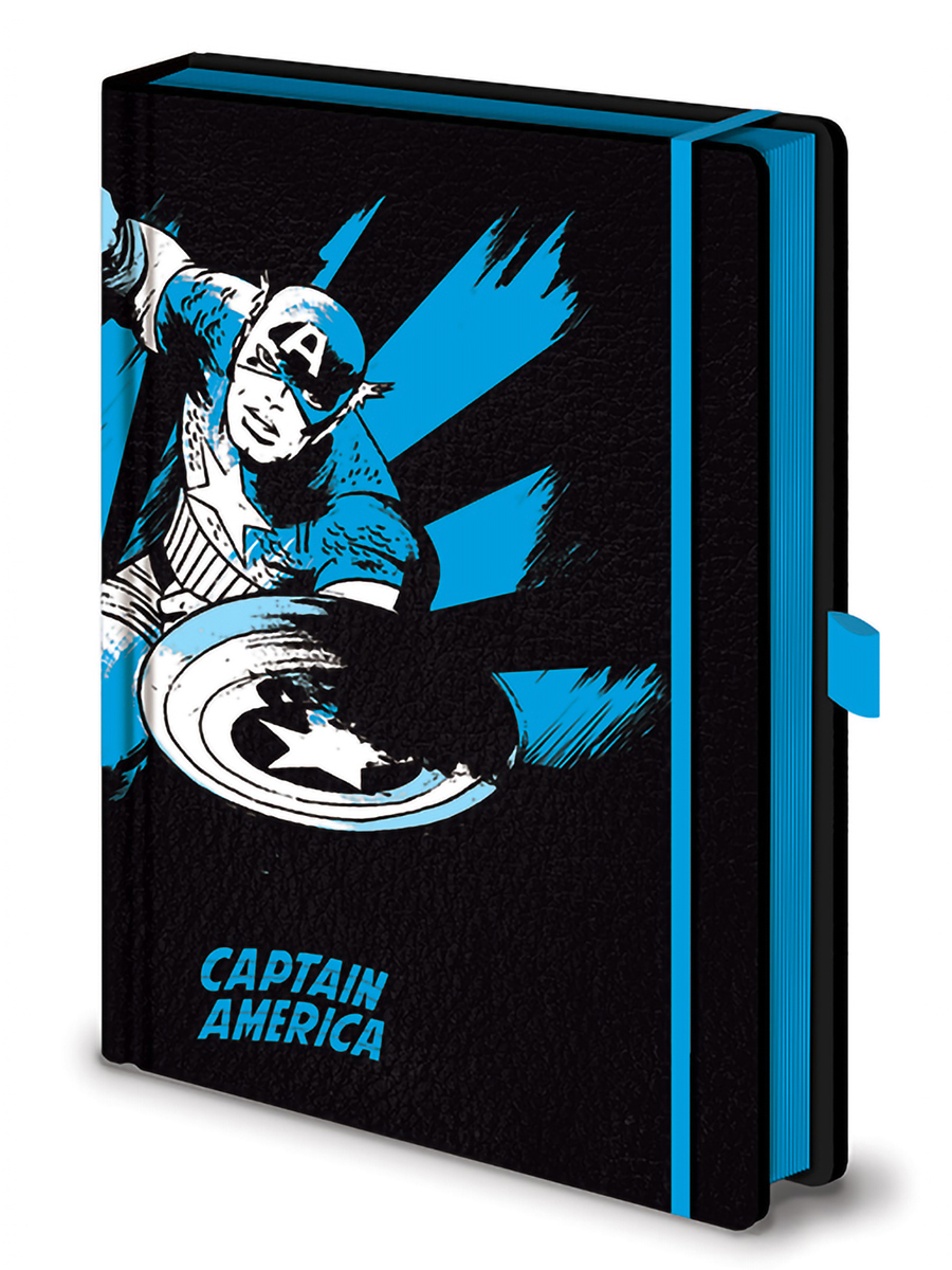 Блокнот Marvel Comics (Captain America Mono) А5 в линейку