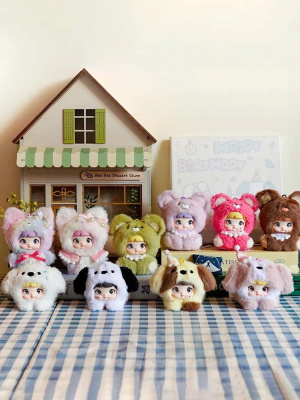 Мягкая игрушка Nommi Baby Милота никогда не кончается в сюрприз-боксе 7-12см, 1шт.