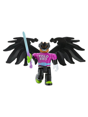 Набор фигурок Roblox Роблокс Радужный рейвер, 6см