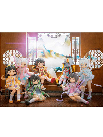 Фигурка шарнирная кукла БЖД Сян Сян: Королева праздников в сюрприз-боксе 28см, 1шт.