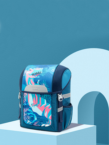 Рюкзак школьный Динозаврик синий