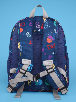 Рюкзак пиксельный Basketball Futuristic Kids School Bag U21-001 синий