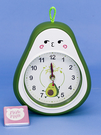 Часы-будильник "Avocado" зеленый