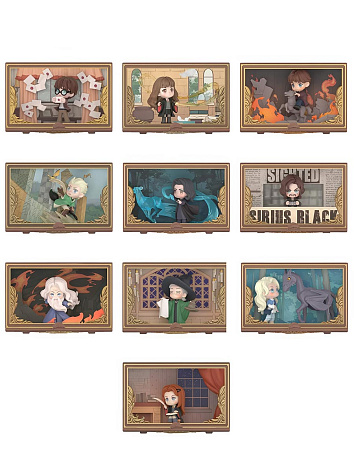 Фигурка POP MART Гарри Поттер Harry Potter Хогвартс Биографическая серия в сюрприз-боксе 7,2см, 1шт.