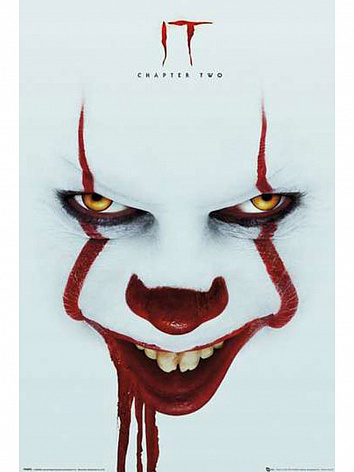 Постер IT Chapter Two (Pennywise Face)