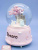 Снежный шар Totoro со звуком и подсветкой розовый №1, 15 см