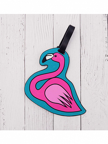 Бирка для багажа Flamingo