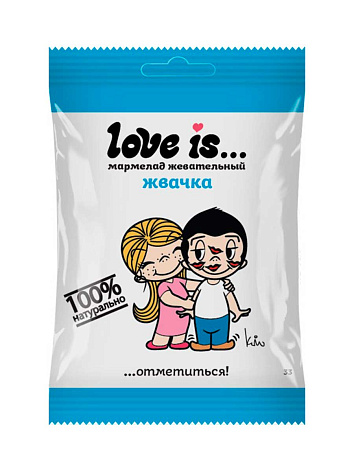 Мармелад жевательный “Love is...” Жвачка 20 гр.