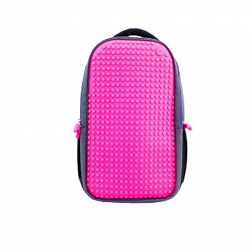 Пиксельный рюкзак для ноутбука Full Screen Biz Backpack/Laptop bag WY-A009 Фуксия