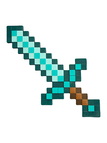Меч Алмазный Minecraft пластиковый, 50см