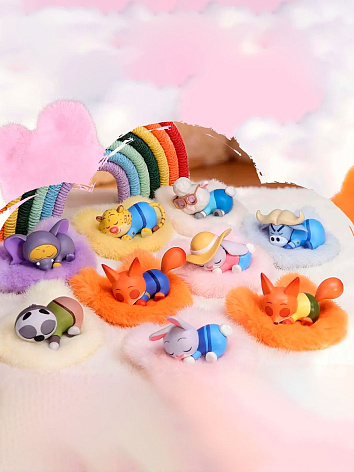 Фигурка Zootopia Зверополис Тихий час в сюрприз-боксе 4,2см, 1шт.