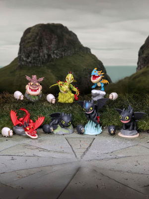 Фигурка Как приручить дракона Драконы How to train your dragon в сюрприз-боксе 10см, 1шт.