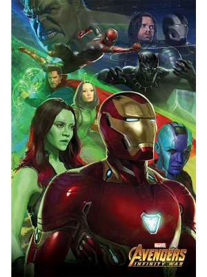 Постер Avengers Infinity War (Iron Man)