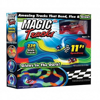Игровой набор Машинка с треком на батарейках Magic track 220
