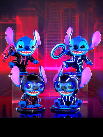 Фигурка Трон Стич Tron Ares Stitch коллекция Cosbi в сюрприз-боксе 7-10см, 1шт.