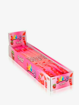 Жевательный мармелад Jelaxy Belts Ленты вкус клубника 15 гр.