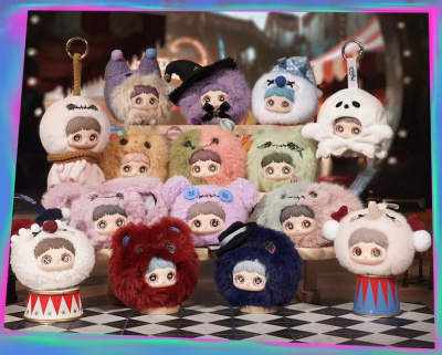 Мягкая игрушка Мэймэй MayMei «Сумасшедший цирк» Crazy Circus в сюрприз-боксе, 1 шт.
