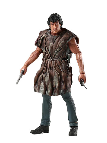 Фигурка Neca Рэмбо Первая кровь First Blood Survival Rambo Figure 18см