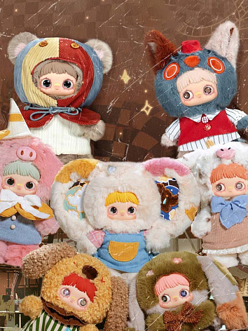 Мягкая игрушка MayMei Заброшенный парк развлечений 400% в сюрприз-боксе 36см, 1шт.