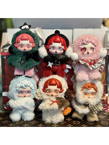 Мягкая игрушка Skullpanda Winter Symphony Series в сюрприз-боксе см, 1 шт.