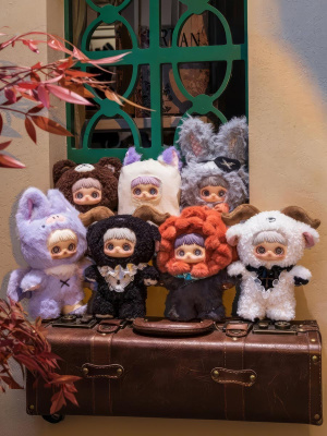 Мягкая игрушка MayMei Темный лес в сюрприз-боксе 18см, 1шт.