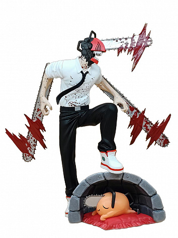 Фигурка Денджи Человек-бензопила Chainsaw Man Denji 20см