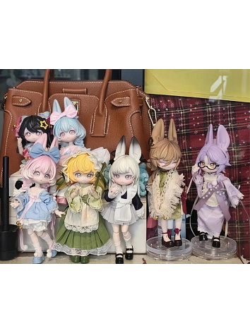 Фигурка шарнирная кукла БЖД Время лунных прыжков в сюрприз-боксе 20см, 1шт.