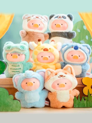 Мягкая игрушка Lulu Animal Party Forest Theater в сюрприз-боксе, 1шт.