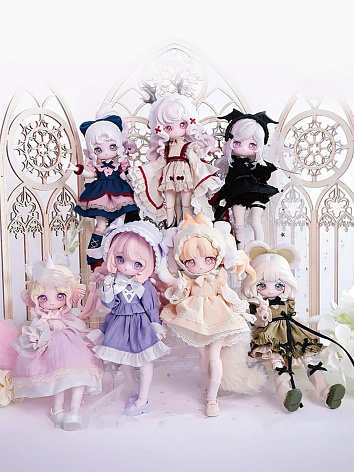 Фигурка шарнирная кукла БЖД История эльфа Лулу в сюрприз-боксе 20см, 1шт.